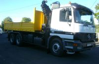 MERCEDES ACTROS AMPLIROLL GRUE